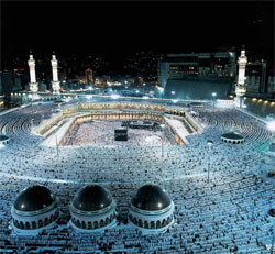 The Sacred Mosque in Mecca