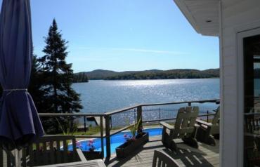 Magnificent Lakefront home, Mont Tremblant Region, Quebec, Canada
