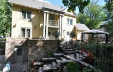 WATERFRONT IN MONT SAINT-HILAIRE, QUEBEC, CANADA