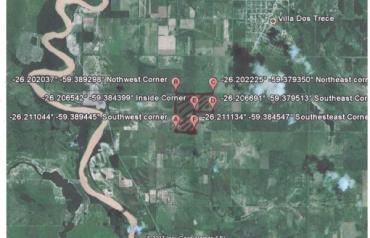 185 acres in ARGENTINA Farm land 1 Mile from Rio Bermejo