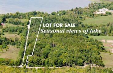 11 ACRES WITH SEASONAL PUSLINCH LAKE VIEWS (45 MIN TO TORONTO)