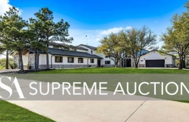 RARE EQUESTRIAN PROPERTY AUCTION MAY 5TH | PILOT POINT TEXAS