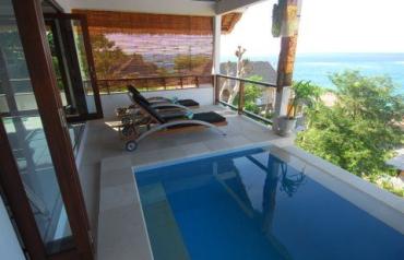 Luxury villa in beautiful Nusa Lembongan, Bali.
