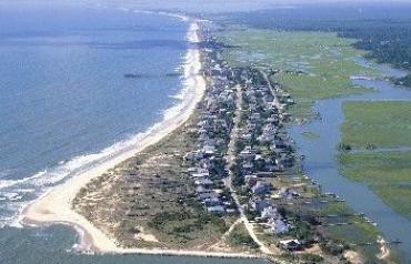 Pawley's Island, South Carolina ocean and creek front lots