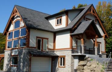 Timberframe Property, near Quebec City, Canada