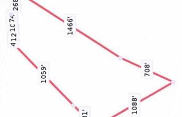 A mountain and ocean view agricultural land