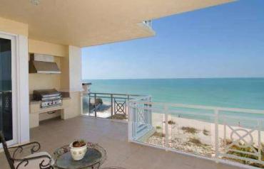3Bed  3.5Bath Orchid Beach Club Condo  502D  Gulf Front  Sarasota  FL
