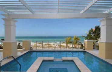 4Bed 3.5Bath Orchid Beach Club Villa   202D Beachfront Sarasota  Florida