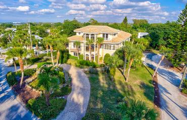 Florida USA Unique Beach Front Property for sale on a small exclusive island.